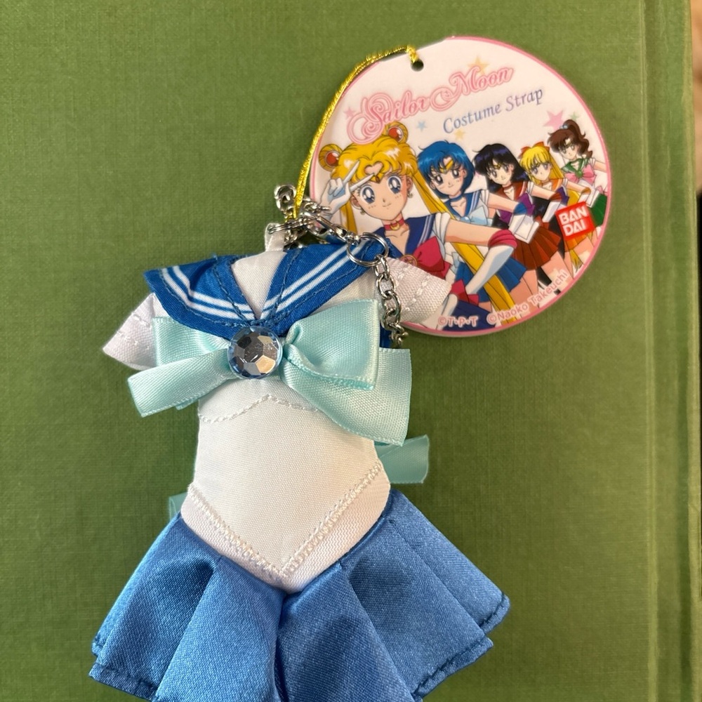 Sailor Moon Costume Strap Keychain - Blue and White